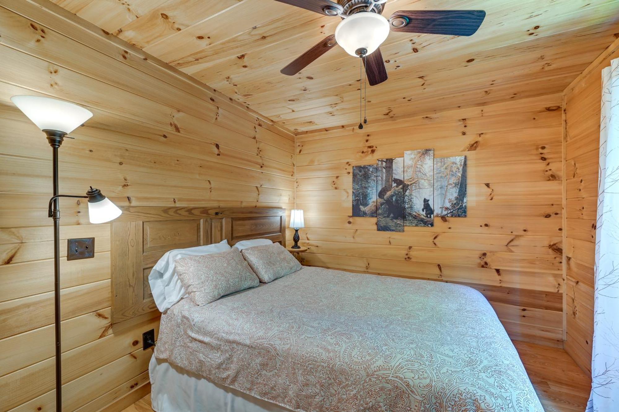 Warm And Cozy Cabin With Deck On Top Of The Blue Ridge Fancy Gap Exteriör bild